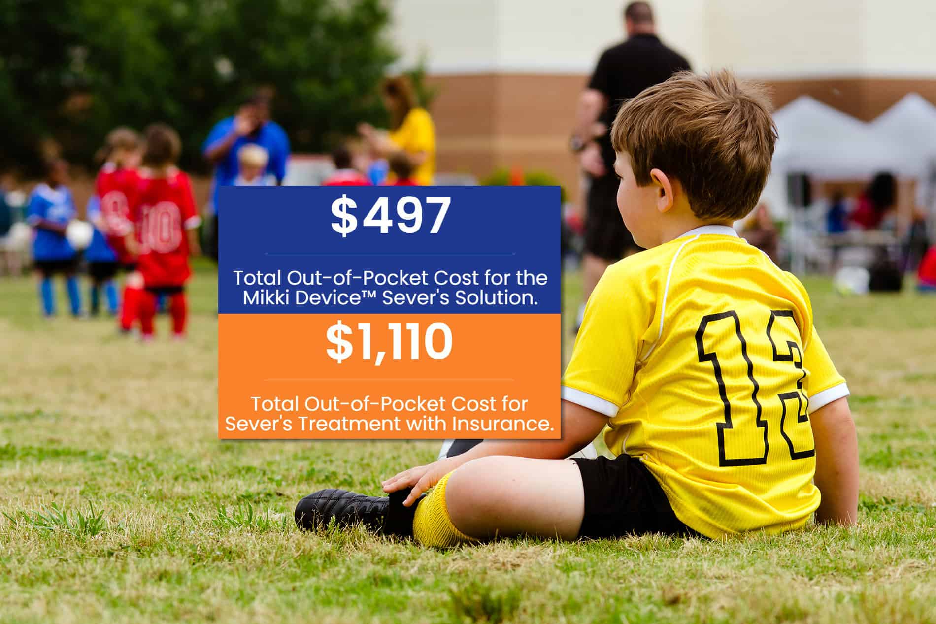 The Mikki Device™ Sever's Disease Treatment Cost Comparison