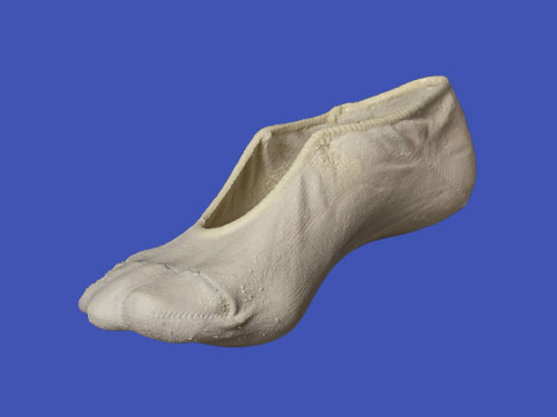 Slipper sock mold for the mikki device